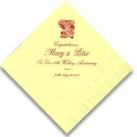 anniversary napkin printing  4